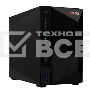 Система хранения данных ASUSTOR AS3302T V2/ASUSTOR/2 BAY/EU