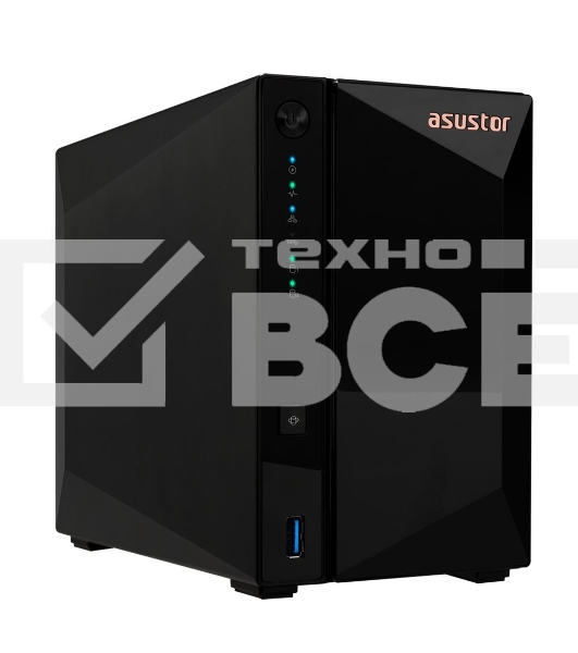 Система хранения данных ASUSTOR AS3302T V2/ASUSTOR/2 BAY/EU