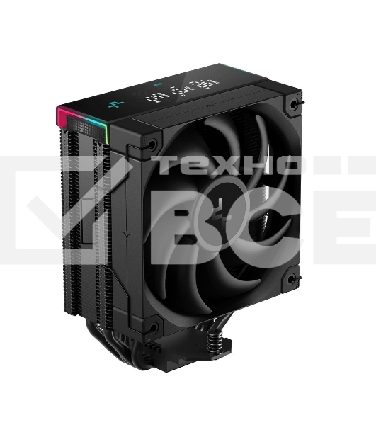 Кулер для процессора DEEPCOOL AK400 DIGITAL PRO черный, 120 мм, алюминий/медь, 1750 об/мин, 25 дБ, 4 pin, 220 Вт, 159 мм