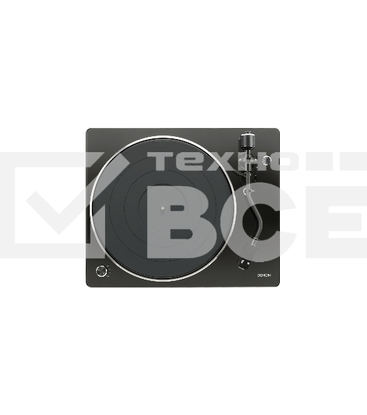 Проигрыватель винила Denon DP-450USB частично автоматический черный