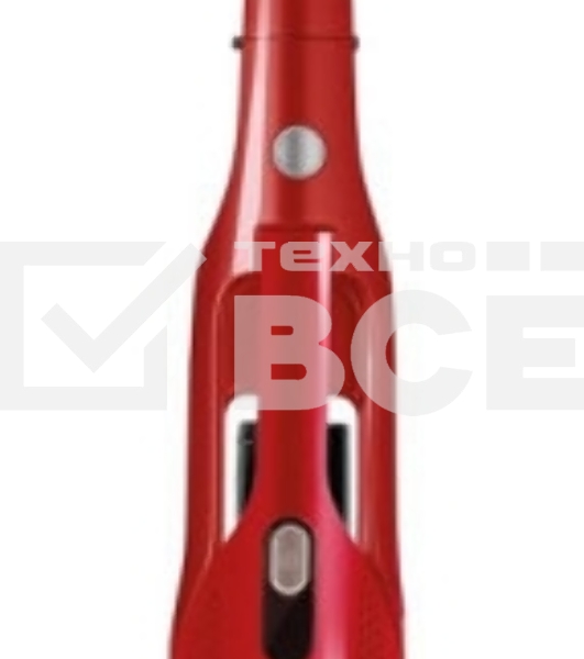Пылесос вертикальный Gorenje SVC252GFR красный, питание от аккумулятора, 22 Вт, уборка сухая, пылесборник 0.5 л