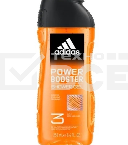 Гель для душа мужской Adidas Power Booster 250мл