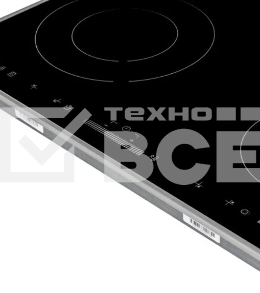 Электрическая варочная панель Hotpoint HR 6T2 X S, независимая, черный
