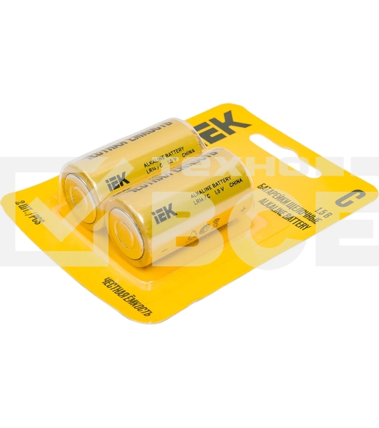 Батарейка щелочая Alkaline Optima LR14/C (2шт/блистер)