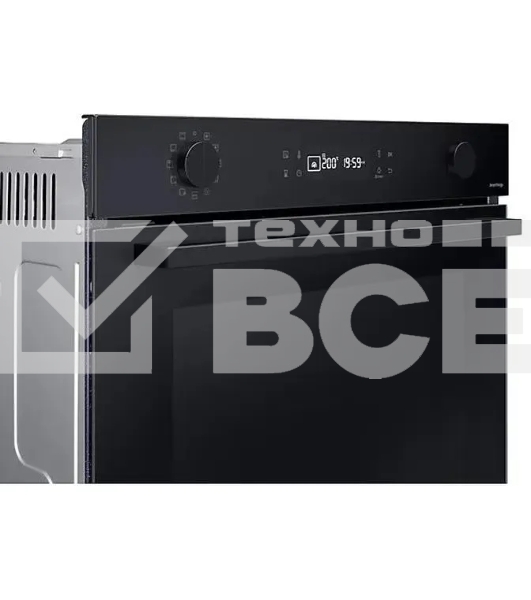 Духовой шкаф Электрический Samsung NV7B41201AK/WT черный