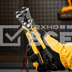 Щипцы для зачистки электропроводов Denzel 0,2-6 мм2, функция обрезания проводов, фото5