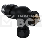 Набор термостатический осевой Royal Thermo Design Pro 15мм М30х1,5 черный, фото3