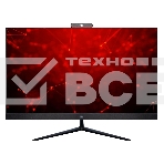 Моноблок IRU Агат 313 23.8' Full HD i3 10100 (3.6) 8Gb SSD512Gb UHDG 630 Free DOS GbitEth WiFi BT 120W клавиатура мышь Cam черный 1920x1080 (RUS), фото 1