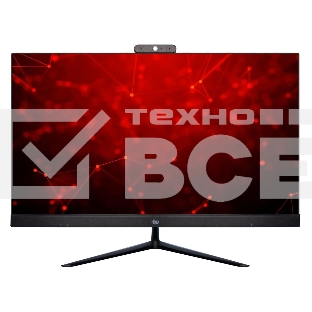 Моноблок IRU Агат 313 23.8' Full HD i3 10100 (3.6) 8Gb SSD512Gb UHDG 630 Free DOS GbitEth WiFi BT 120W клавиатура мышь Cam черный 1920x1080 (RUS)