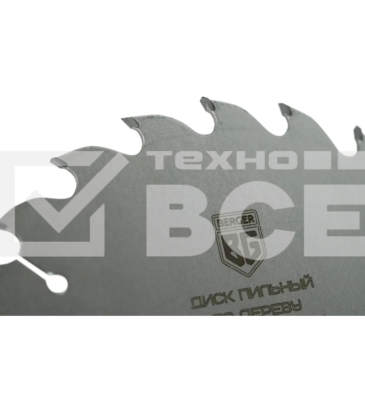 Диск пильный по дереву Berger BG1646 d=190 мм d(посад.)=30 мм (циркулярные пилы) (упак.: 1 шт)