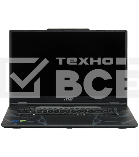 Ноутбук MSI Cyborg 17 B2RWEKG-280XRU/17.3'/IPS/Intel Core 5 210H/16Gb/1Tb SSD/NVIDIA GeForce RTX5050 8Gb/NoOS/черный/2.5kg