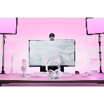 Гарнитура Razer Kraken Kitty V3 Pro белый, беспроводная, bluetooth, до 70 ч, подсветка, фото2