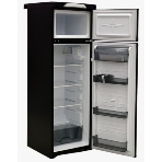 Холодильник Саратов 263 черный муар двухкамерный 159/30 л морозилка сверху, капельная система, фото2