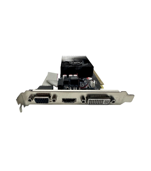 Видеокарта CBR GeForce GT 730, 2 GB DDR3, 128 bit, HDMI, DVI-D, VGA, GPU 700 MHz