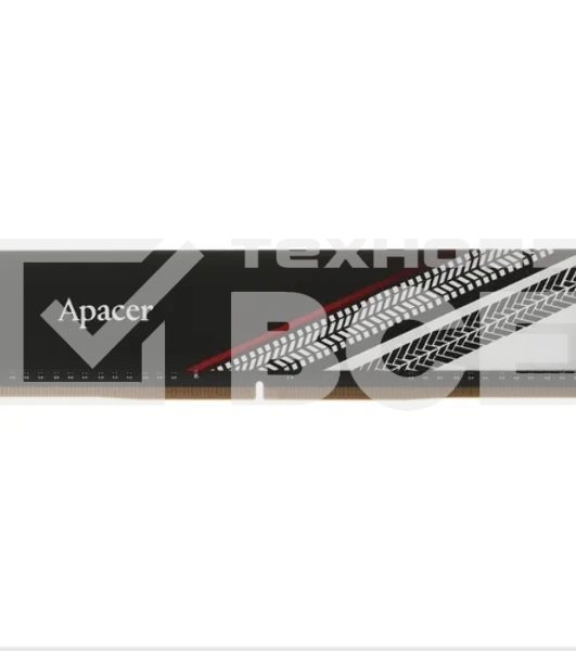 Оперативная память Apacer Tex, DDR4, 8GB (1x8GB), 2666MHz, UDIMM, CL16, с радиатором, серебристый/черный