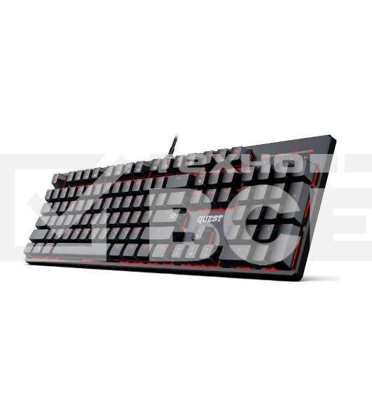 Клавиатура Defender Quest GK-596 RU (45596) проводная, USB, черный