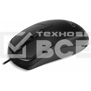 Мышь проводная CBR CM 121 черный, 1000 dpi, USB, кнопки - 3