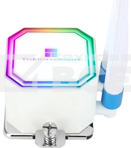 Система водяного охлаждения Thermalright Frozen Prism 360 ARGB Soc-AM5/AM4/1151/1200/2066/1700 белый 4-pin 27dB Al Ret (F-PRISM-360-WH-ARGB)