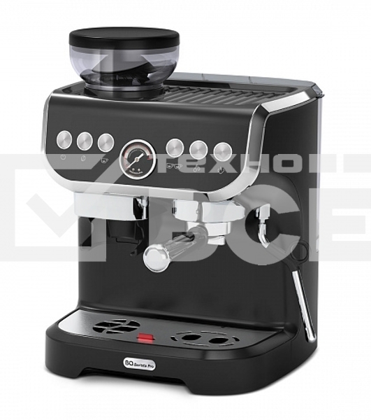 Кофейная станция BQ CM5000 черный, исп. кофе - молотый/зерна, 2 л, 1560 Вт, 15 Бар.