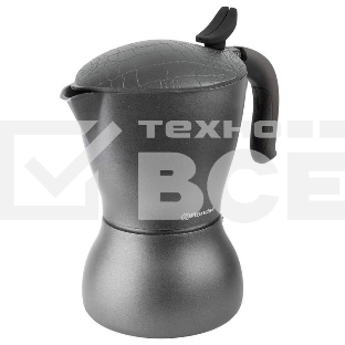 Кофеварка гейзерная Rondell Escurion Grey Induction RDA-1274 (GY) серый, 0.45 л.