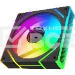 Вентилятор для корпуса Bloody BD-CF120ARGB2 ARGB черный, 120 мм, 1600 об/мин, 26 дБ, 4 pin, фото4