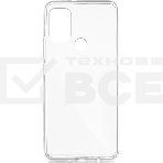 Чехол (клип-кейс) Brosco для Motorola Moto G20 прозрачный, фото 1