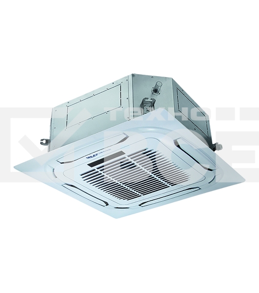 Фанкойл кассетный двухтрубный Shuft SFR-1200R V2 2040 м³/час, 1788 л/час, 120 м², 10,8/15,3 кВт, 41.3 дБ