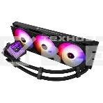 Водяное охлаждение для процессора Thermalright Frozen Warframe Pro 360 Black ARGB (360mm, Black, ARGB/ Fans: 3x120mm, 70.84CFM, 29.8dBA, 2000RPM/ Pump height 60mm, 23dBA, 3000RPM, Rad thickness 27mm/ S: 1200, 1700, 1851, 2011, 2066, 115X, AM4, AM5), фото 1