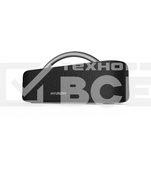 Колонка портатитвная Hyundai H-PS1028 черный 60W 2.0 BT 10м 4400mAh