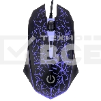 Мышь проводная оптическая Perfeo GRID, 4 кн, USB, черный, GAME DESIGN, 7 цв. подсветка, 800-1600 DPI PF_A4800, фото 1