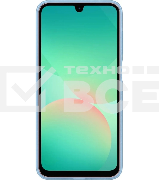 Чехол (клип-кейс) Samsung для Samsung Galaxy A26 Card Slot Case A26 голубой (EF-OA266TLEGRU)