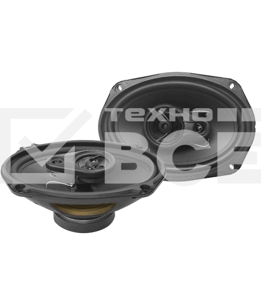 Колонки автомобильные Soundmax SM-CSL693 4Ом 15x23см (6x9дюйм) (ком.:2кол.) коаксиальные трехполосные