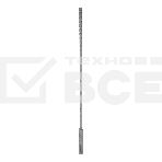 Бур по бетону Denzel цельная крестовая пластина, 6x315 мм, SDS PLUS, фото9