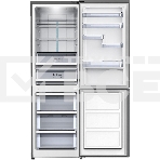 Холодильник DeLonghi DCS 19NFI IS DAMIANO серый двухкамерный 230/100л морозилка снизу, No Frost, фото5