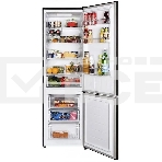 Холодильник Maunfeld MFF176SFSB черный двухкамерный 188/75л морозилка снизу, ручная разморозка, фото2