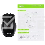 Мышь проводная Acer OMW020 черный, 1600 dpi, USB, кнопки - 4, фото5