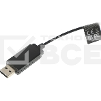 Гарнитура проводная с микрофоном A4Tech HU-11 черный 2м накладные USB оголовье, фото10