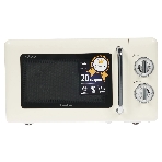 Микроволновая печь Tesler MM-2045 бежевый, 20 л, 700 Вт, переключатели - поворотный механизм, фото 1