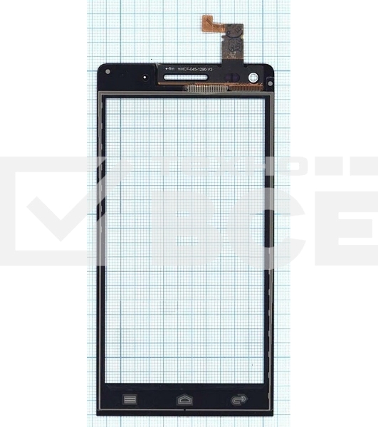 Сенсорное стекло (тачскрин) для Huawei Ascend G6, белое