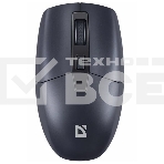 Мышь беспроводная Defender Modern MB-985 черный, 1600 dpi, радиоканал, USB, кнопки - 4, фото 1