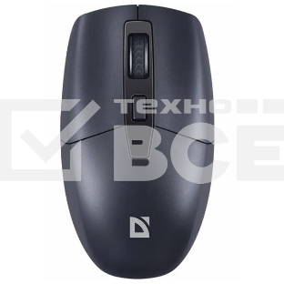 Мышь беспроводная Defender Modern MB-985 черный, 1600 dpi, радиоканал, USB, кнопки - 4