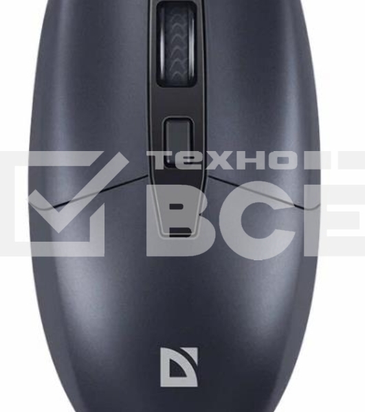 Мышь беспроводная Defender Modern MB-985 черный, 1600 dpi, радиоканал, USB, кнопки - 4