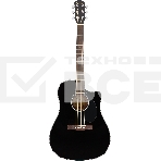 Электроакустическая гитара FENDER CD-60SCE Dread Black WN, фото 1
