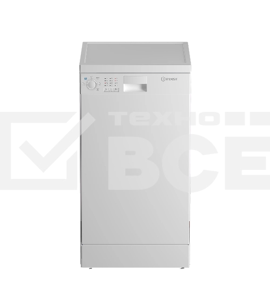 Посудомоечная машина Indesit DFS 2A59 отдельностоящая, белый, 44.8 см, 9 компл., 55 дБ, класс: А