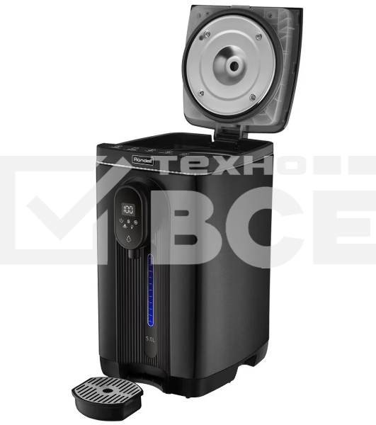 Термопот Rondell RDE-1051 5л. 850Вт черный