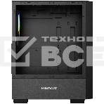 Компьютерный корпус Powercase Mistral AY4B ARGb, Tempered Glass, 4x 120мм ARGb Fans, черный, ATX (CMAYB-A4), фото7