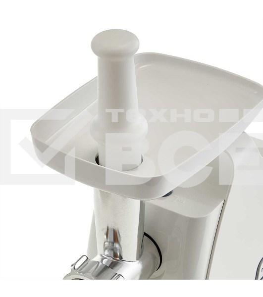 Мясорубка электрическая DELTA DL-6104M белый с серым