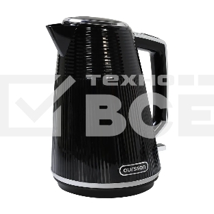 Чайник электрический OURSSON KE1736W/BL
