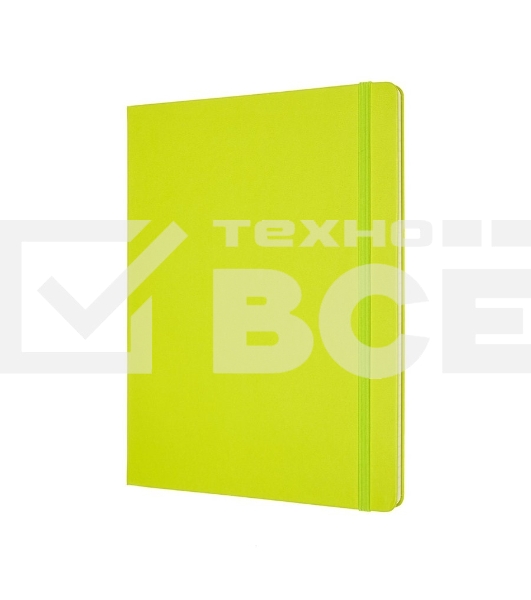 Блокнот Moleskine CLASSIC QP090C2 XLarge 190х250мм, 192 страниц, линейка, твердая обложка, лайм