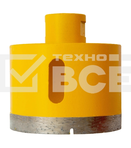 Сверло алмазное по керамограниту Denzel 75мм мокрое резание, М14 72695